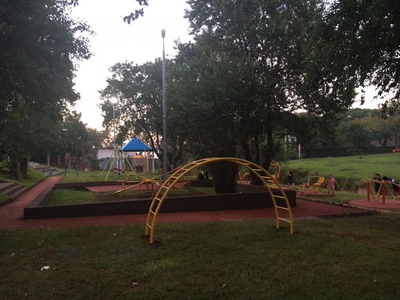 Presupuesto Participativo: avanzan las obras en la plaza de la Chacra 137