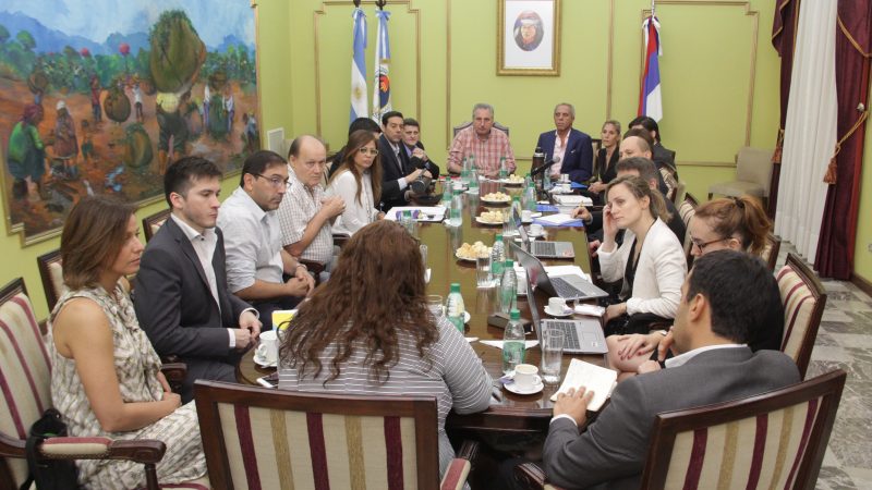 Passalacqua recibió a representantes del BID y de la Agencia Francesa para el Desarrollo