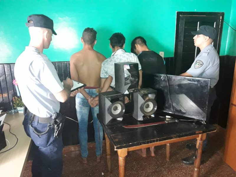 San Vicente: policías recuperaron elementos robados
