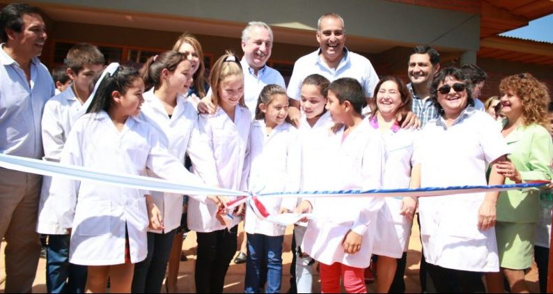 Eldorado: Passalacqua inauguró la ampliación de la Escuela 735 y el Neni 8