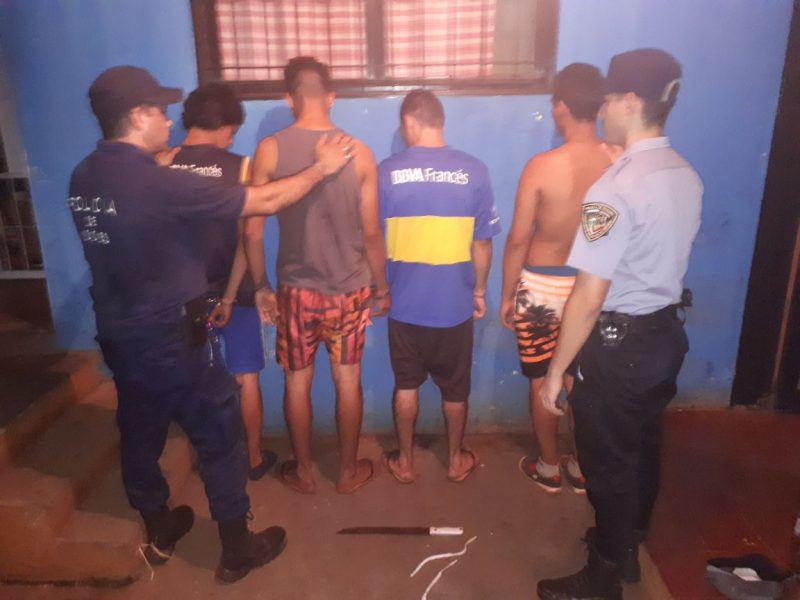 Atraparon a patota que atemorizaba y amenazaba al barrio Belén