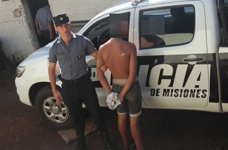Cayó “Angelito”: intentó robar en un negocio y luego llevarse una motocicleta