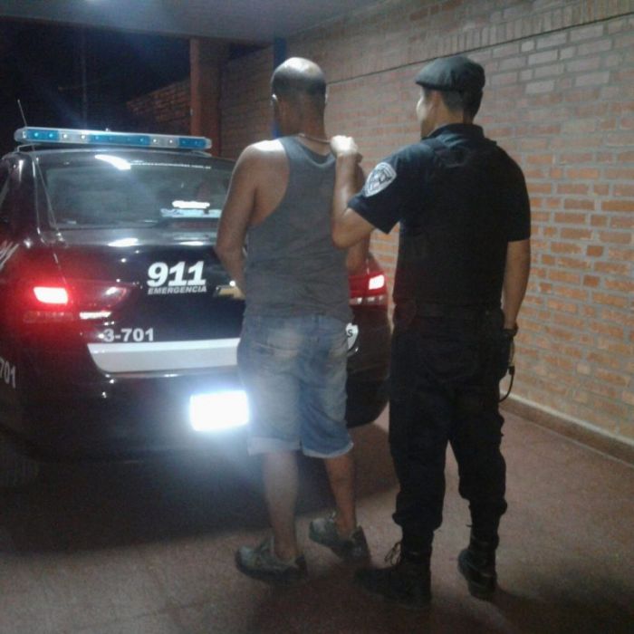 Detuvieron a un hombre que intentó fugarse