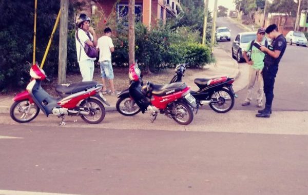 Varias motos secuestradas por infracción a la Ley de Tránsito