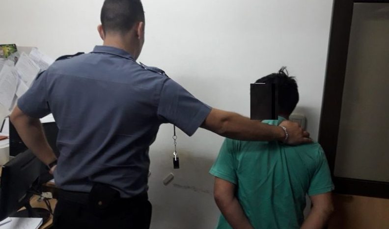 Violento agredió a su ex pareja y terminó tras las rejas