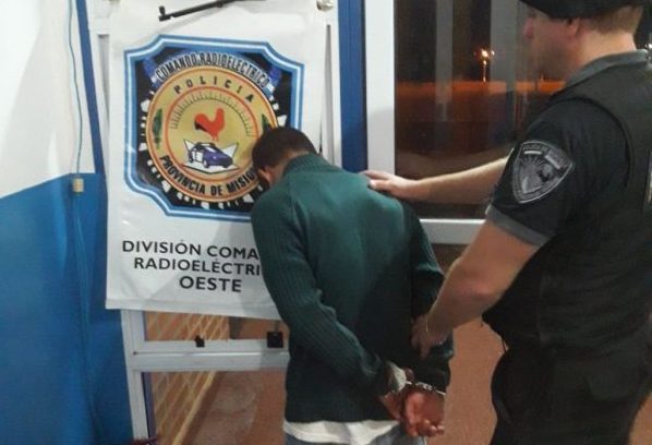 Exigía dinero a transeúntes y terminó detenido