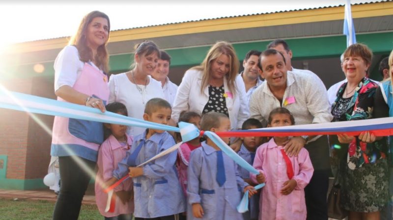 Inauguraron el edificio del NENI 61 en Campo Viera