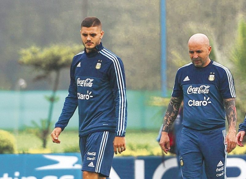 Sampaoli le abre la puerta de la Selección a Icardi