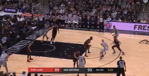 Barrilete cósmico: el histórico minuto de Manu para ganarle a Portland