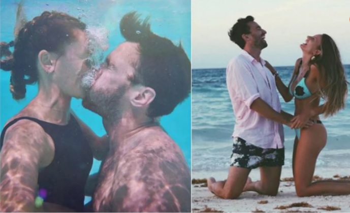 Melina Lezcano, enamorada y a los besos con su nuevo novio en Cuba