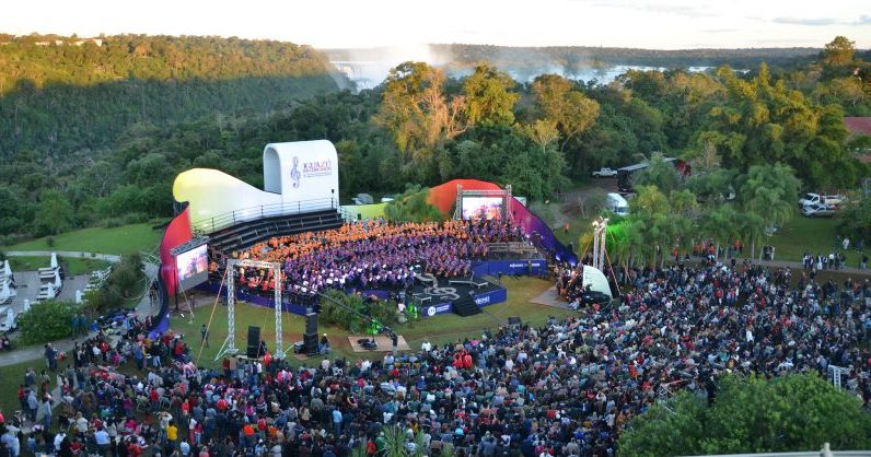 Arranca la IX edición del Festival Internacional de Coros y Orquestas Infanto Juveniles “Iguazú en Concierto”