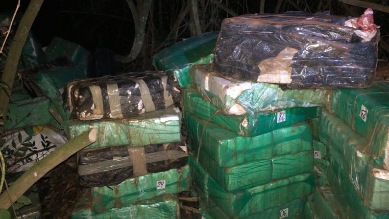 Puerto Esperanza: incautan más de 2.300 kilos de marihuana valuado en unos $48 millones