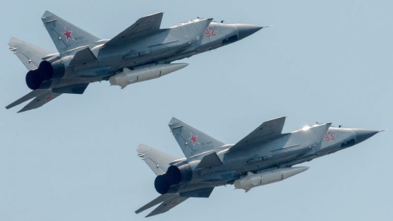 Rusia se arma con 10 cazas con misiles hipersónicos capaces de burlar cualquier sistema de defensa