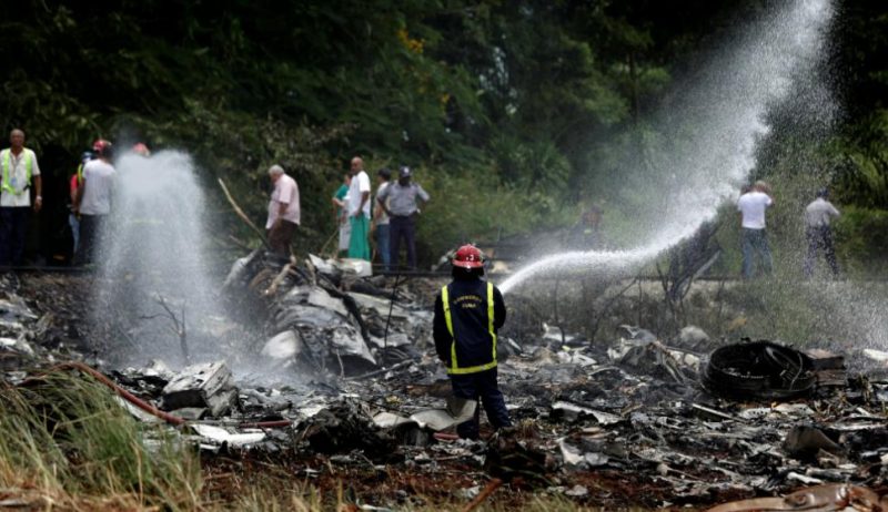 Apareció una de las cajas negras del avión que se cayó en Cuba