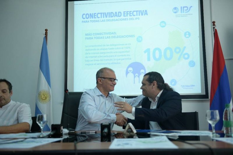 IPS presentó su nuevo Sistema de Gestión Electrónica, con apoyo de Marandú
