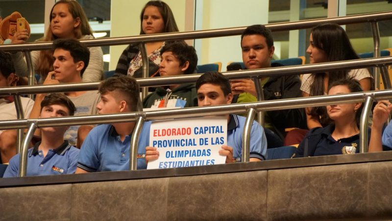 Eldorado fue instituido como capital provincial de las Olimpiadas Estudiantiles