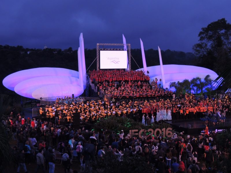 Iguazú en Concierto: comenzó la cuenta regresiva