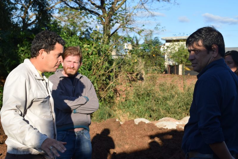 Comenzaron obras de entubamiento en barrio Jardín