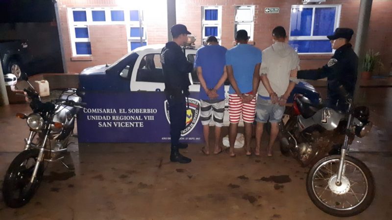El Soberbio: detuvieron a tres jóvenes por un robo