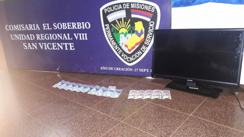 El Soberbio: la policía recuperó la totalidad de los objetos robados en Colonia Monteagudo