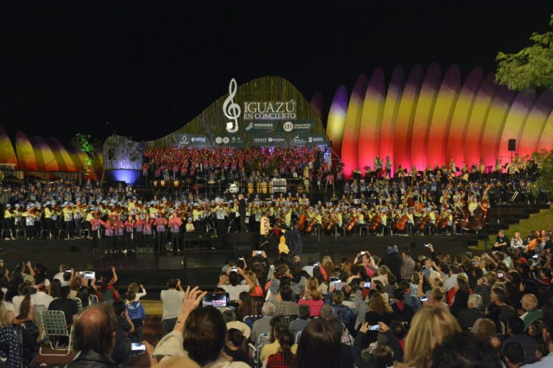 Iguazú en Concierto: la novena edición culminó con una gran convocatoria de público