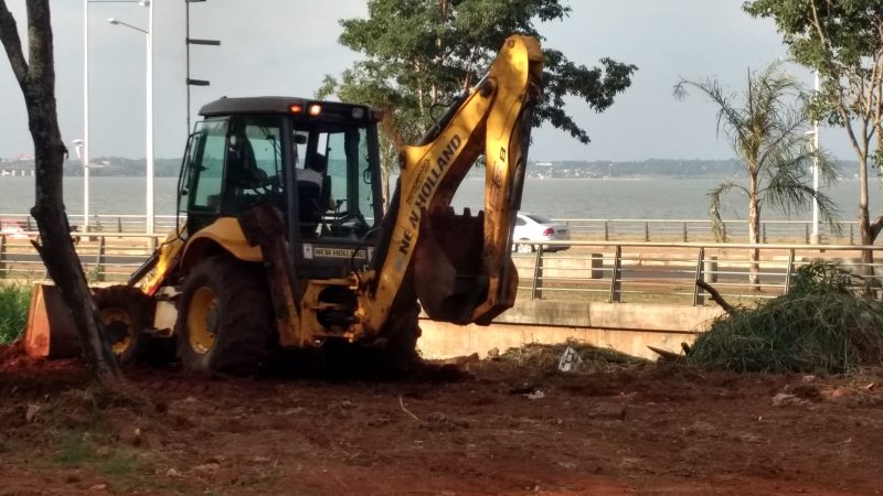 Obras Públicas: realizaron arreglos de calles en las chacras 26 y 222