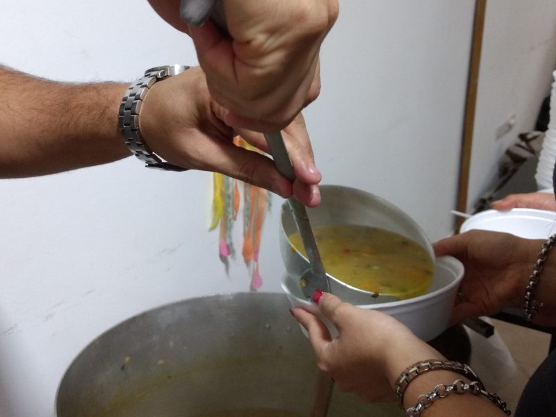 Asistieron a unas 40 personas en situación de calle por las bajas temperaturas