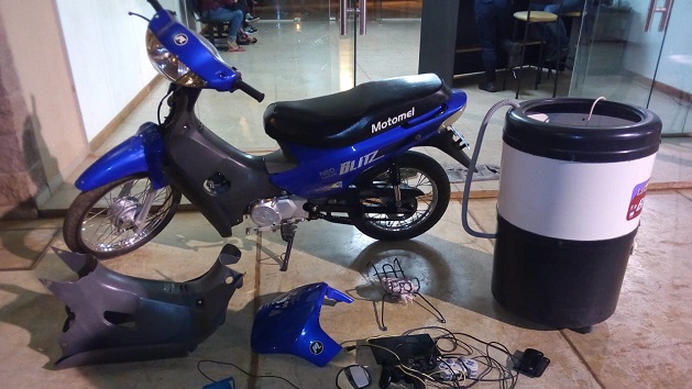 Garupá: lo atraparon  escondiendo lo que robó en un aguantadero