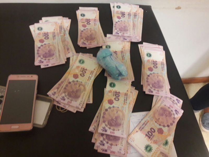 Fueron sorprendidas vendiendo cocaína en la Terminal