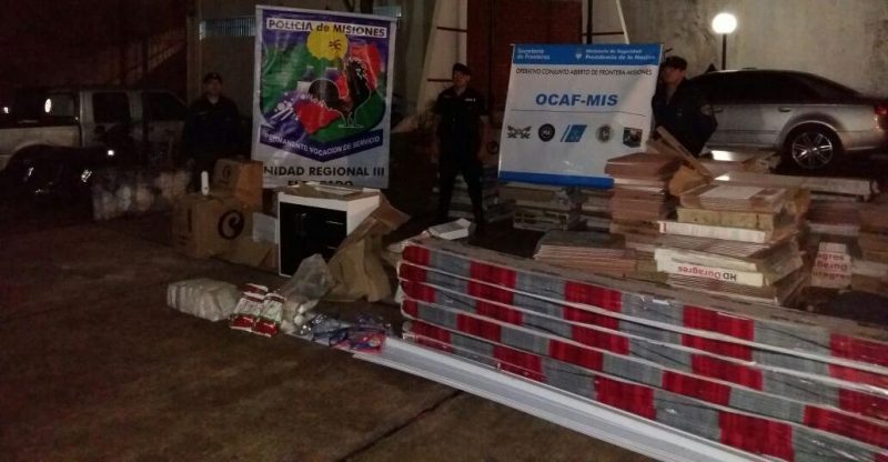 Camión con mercadería ilegal evadió control policial y fue interceptado en Eldorado