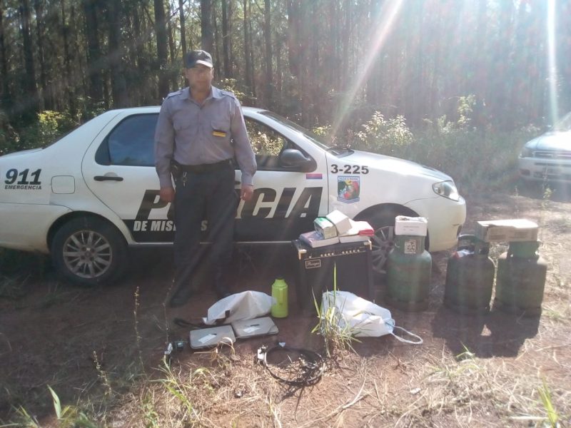 Recuperaron elementos robados a una escuela en San Ignacio