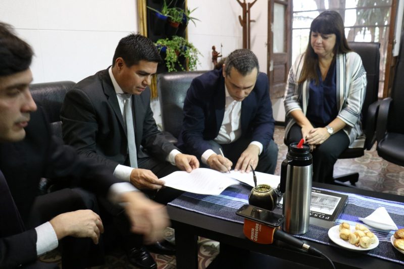 Convenio entre Marandú y HCD permitirá mayor agilidad y transparencia en los procesos administrativos