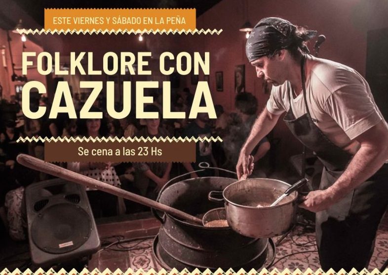 Cazuela con folklore, la propuesta de Misionero y Guaraní