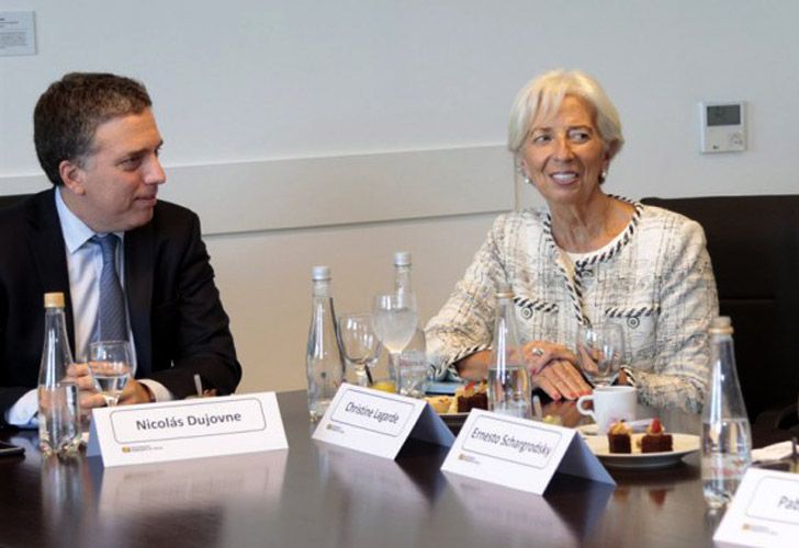 Arrancan las negociaciones con el FMI: Dujovne se reúne con Lagarde