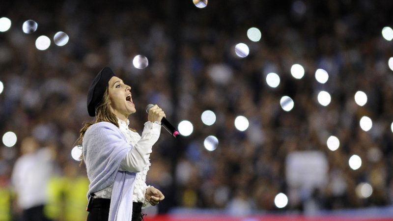 Emocionante: así sonó el himno en la despedida de la Selección