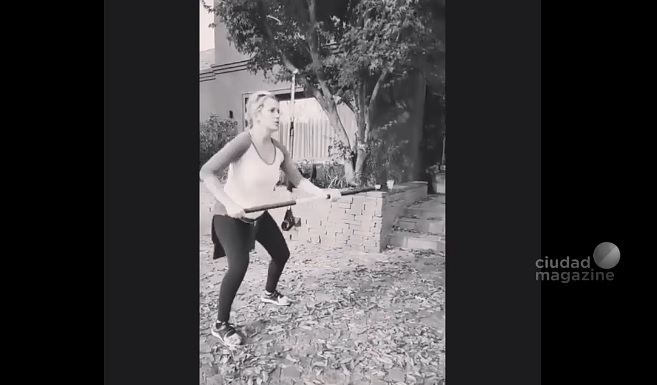 Luisana Lopilato compartió su rutina de gym durante el embarazo