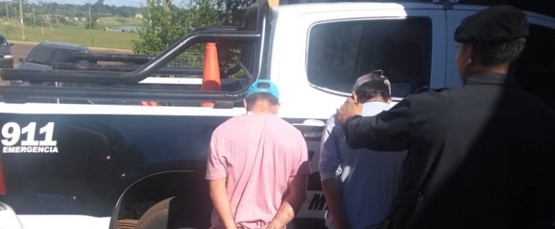 “Macheteros” atemorizaban a vecinos de zona Oeste y fueron detenidos