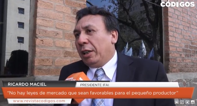 Ricardo Maciel: “No hay leyes de mercado que sean favorables para el pequeño productor”