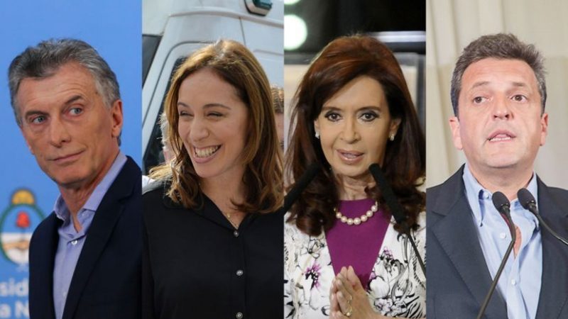 Presidenciables 2019: Cristina, Vidal, Macri y Massa siguen dominando la escena