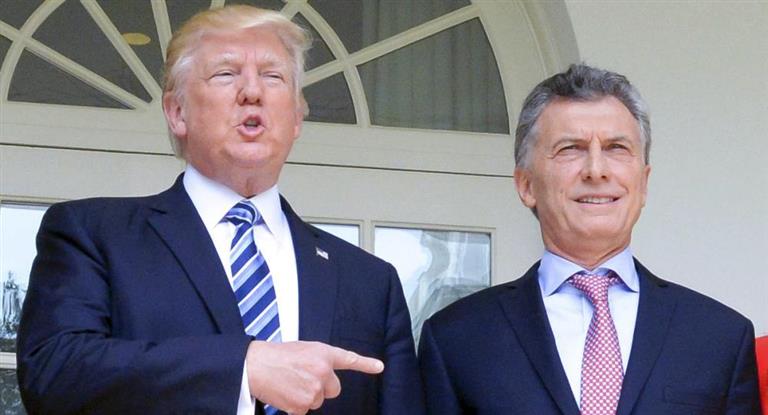 Fuerte respaldo de Trump a Macri: 