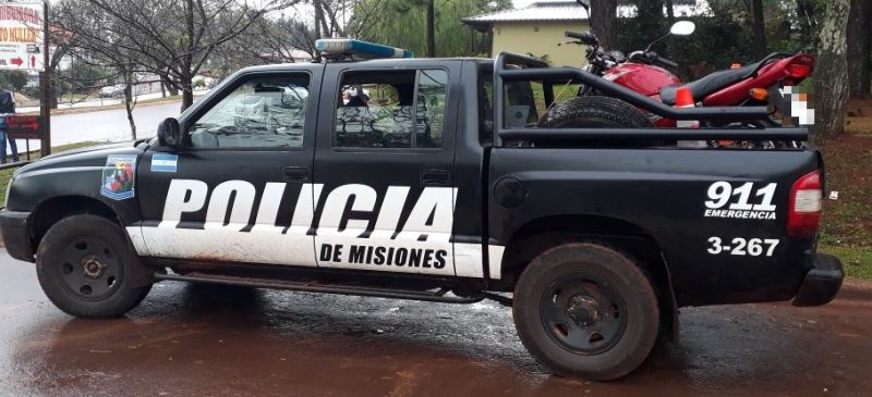 Recuperaron una moto robada