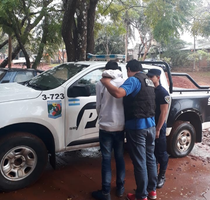 Capturaron a joven vinculado a dos robos