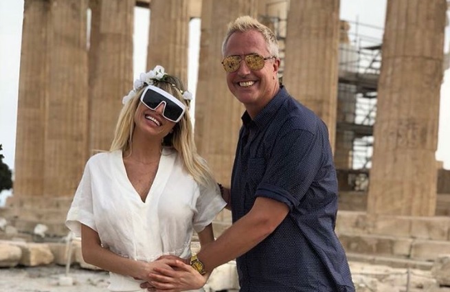 Vicky Xipolitakis anunció su embarazo en el programa de Marley