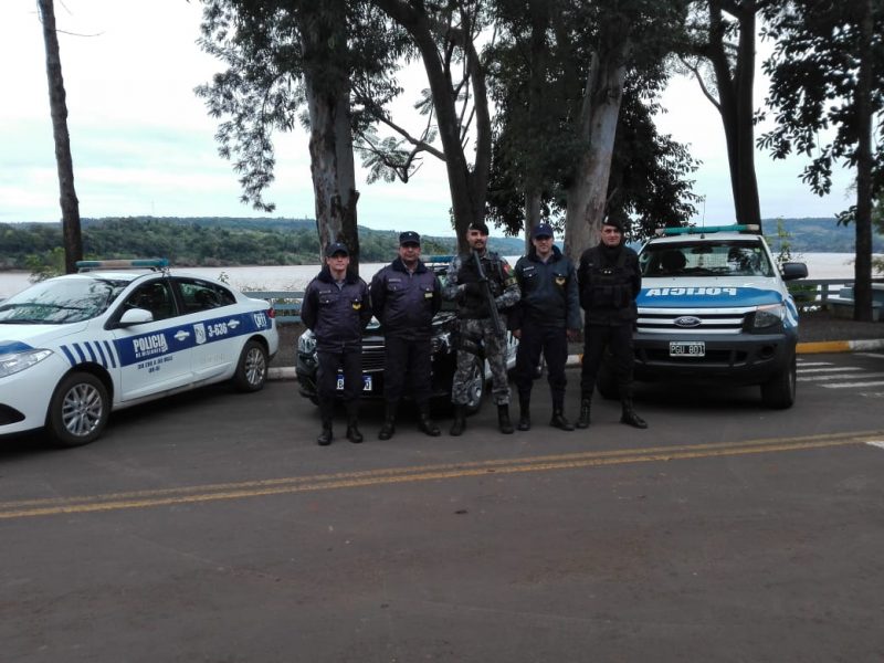 Frontera: intenso operativo integral de la Policía de Misiones con fuerzas de Brasil