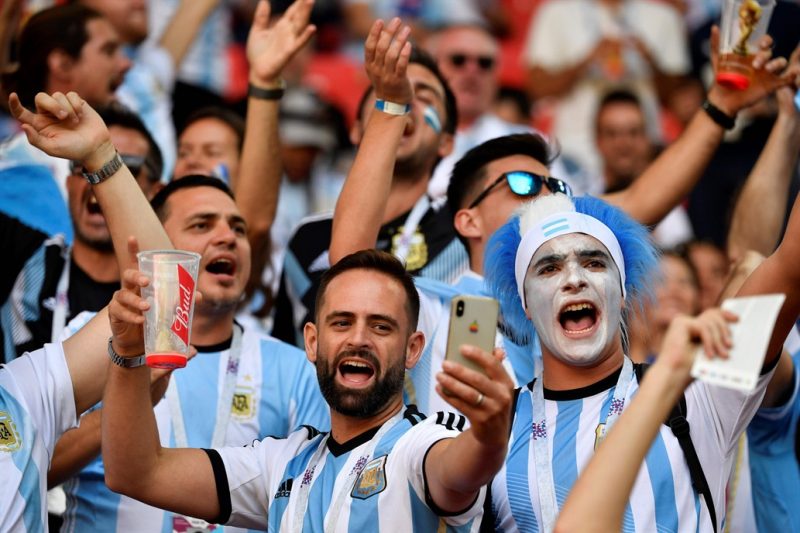 De Messi al dólar, las emociones de los hinchas argentinos en Moscú