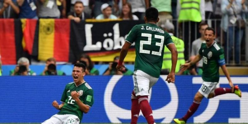 Vencieron a los campeones: México 1-0 Alemania