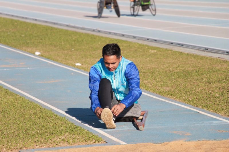 Atletismo Paralímpico: el misionero Avellaneda entrena con  el Seleccionado Argentino en Resistencia