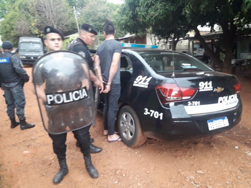 Dos detenidos por violenta trifulca vecinal ocurrida en la Chacra 112
