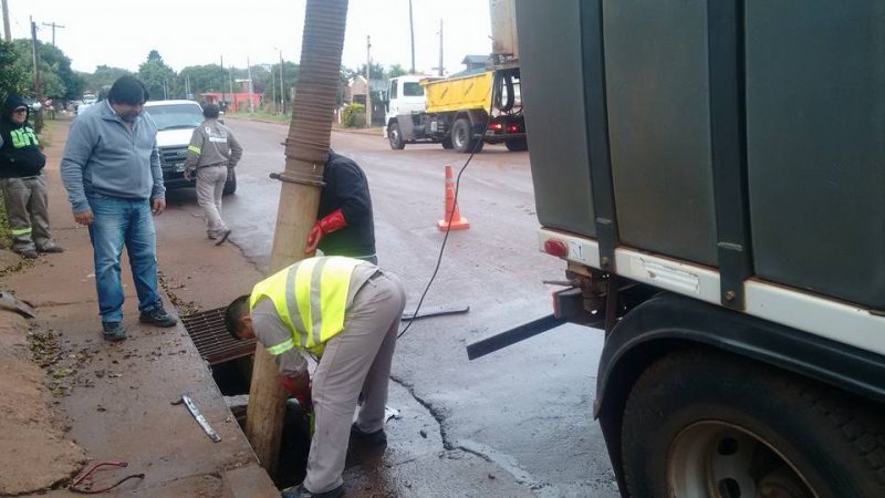 Realizarán tareas de entubamiento y saneamiento en la Chacra 96
