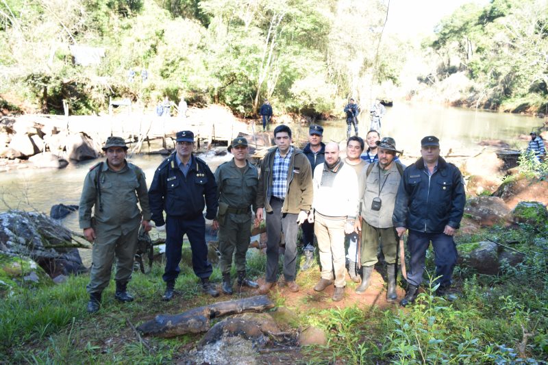 Campo Ramón: Ecología destruyó trampas para peces sobre el arroyo Bonito